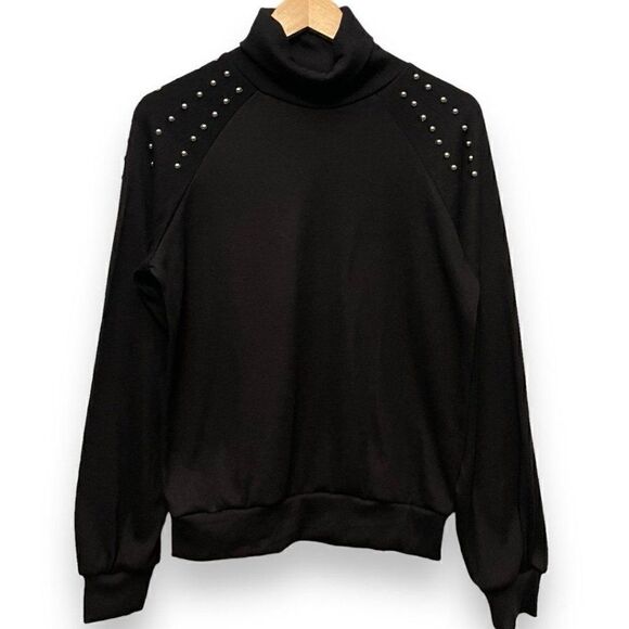 Kontrol Black Long Sleeve Blouse - Picture 1 of 9